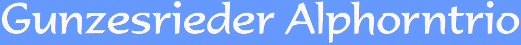 Gunzesrieder Alphorntrio Logo